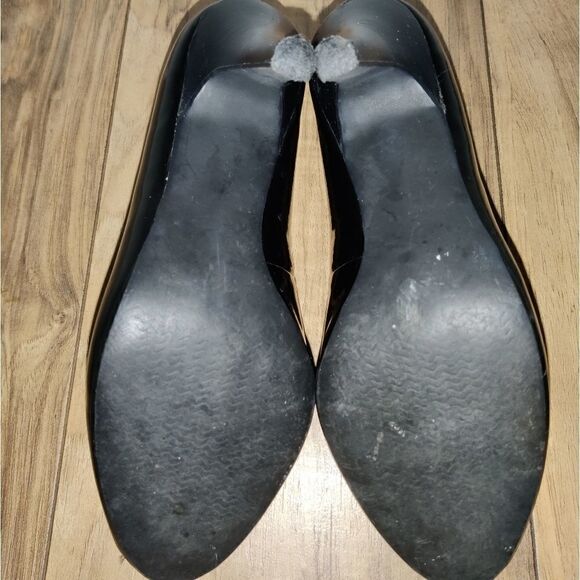 Nordstrom BP Peekaboo Peep Toe High Heel Stiletto Black Size: 7M.Shoes have we - Picture 7 of 9